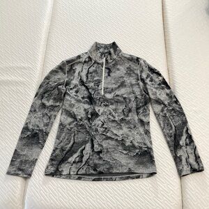 NWOT Icebreaker X Justin Bruce Guariglia 100% WOOL 250 Vertex Half Zip Medium